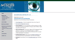 Desktop Screenshot of nceyemd.org